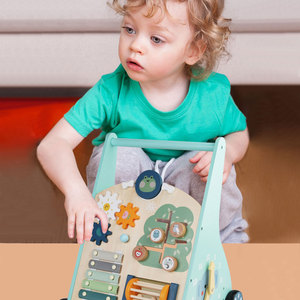 Derniers modèles de jouets en bois pour le développement des enfants, trotteurs multifonctionnels pour apprendre à marcher, pour bébés, garçons et filles - Product Image 2