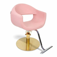 Ensemble complet de mobilier de salon portable et durable en cuir noir, fauteuil de coiffeur avec miroir LED, pack complet pour salon de coiffure