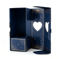 Boîte Cadeau Luxueuse Personnalisée : Double Couche, Double Porte, Carton Solide, Matériaux Recyclés Éco