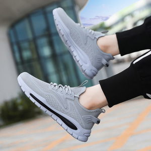 Chaussures de sport décontractées pour hommes de haute qualité, nouveau style universel, avec lacets, chaussures de course en mesh pour hommes - Product Image 2