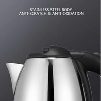 Bouilloire Électrique Portable en Acier Inoxydable avec Arrêt Automatique et Protection Contre l'Ébullition à Sec pour Usage Domestique – Offre Spéciale