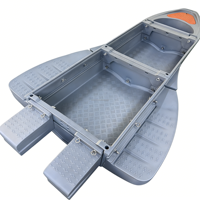 Bateau de pêche pliable en plastique stable pour la navigation à la voile et les activités de plongée