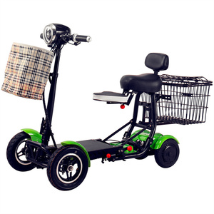 <strong>Folds</strong> Down for Storage and Transport 4 Wheel <strong>Scooter</strong> Electric <strong>Adult</strong> - Product Image 3