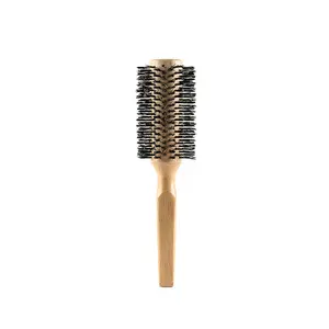 Luxe 100% escova de cerdas de javali, utensílios e suprimentos para barbeiro, macia, ferramenta para barbeiro