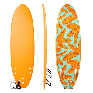 Planche de surf en fibre de verre de toutes tailles avec ailerons, planche de surf longue pour le surf - Product Image 1