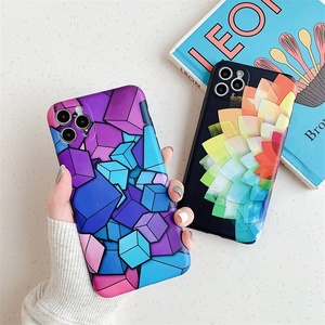 เคสโทรศัพท์สำหรับ iPhone 11 <span class=keywords><strong>12</strong></span> <span class=keywords><strong>Pro</strong></span> <span class=keywords><strong>Max</strong></span> แฟชั่นนิ่มลายศิลปะ IMD สำหรับ iPhone Xs <span class=keywords><strong>Max</strong></span> X 6 6s 7 8 Plus - Product Image 2