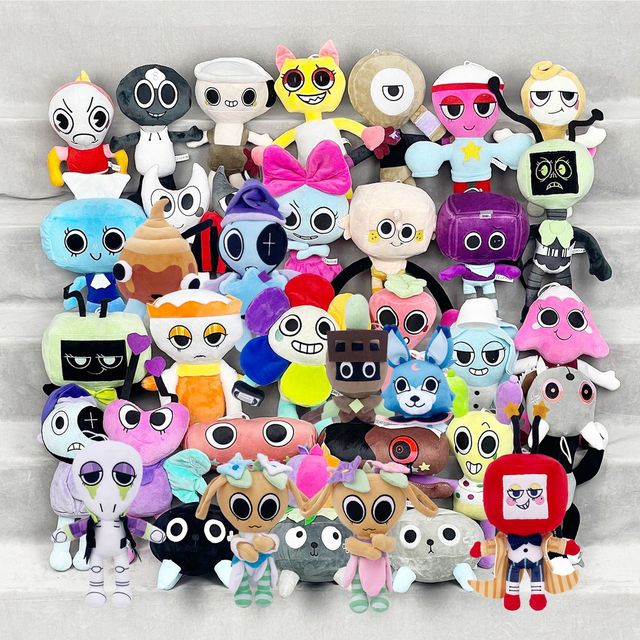 New Kawaii Anime Stuffed Animal Doll 20cm Plush Toy Princess Super Soft PP Cotton Peluche Stress Relief Customized Animal Toys