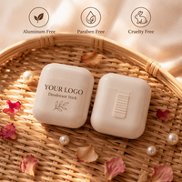 Contenant cosmétique vide en plastique PP solide de 10g, personnalisable avec sérigraphie pour déodorant, crème solaire, blush, correcteur, logo personnalisé