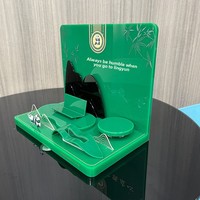 Présentoirs de bureau personnalisés en acrylique haut de gamme pour appareils à fumer et bijoux