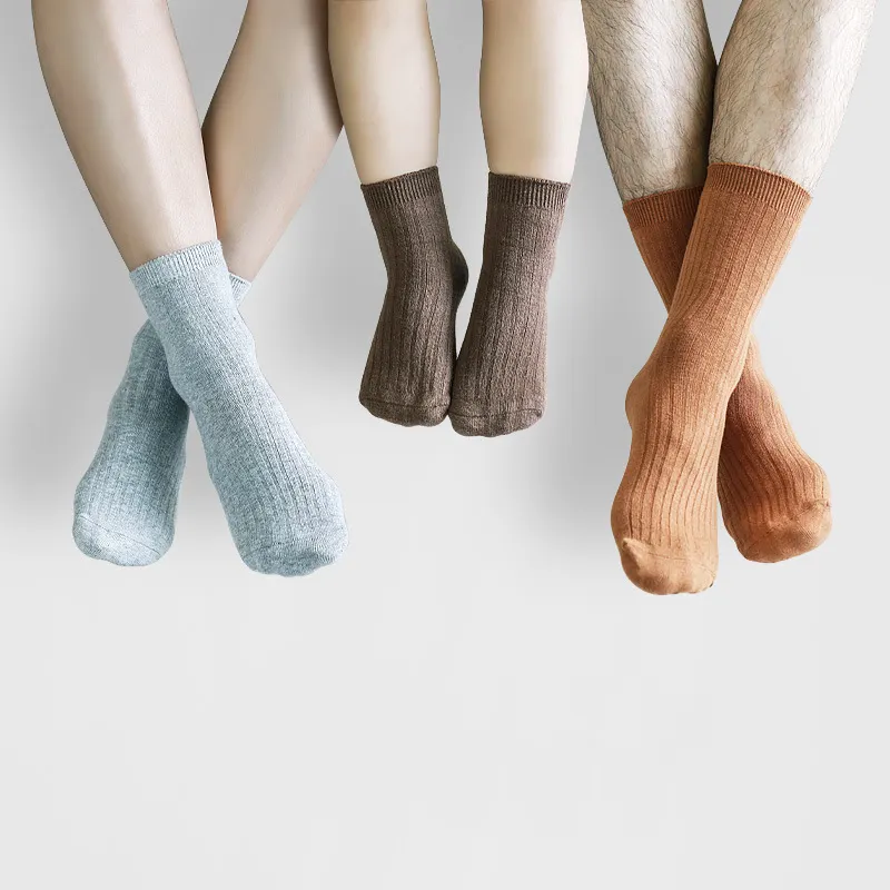 HODEANG Eltern-Kind-Socken Baumwoll socken für Männer und Frauen Sommer