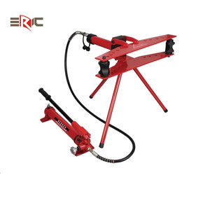 Máquina Dobladora <span class=keywords><strong>de</strong></span> Tubos Hidráulica Eléctrica Automática, Doblado <span class=keywords><strong>de</strong></span> 90 Grados, 22-60 mm, Nueva Herramienta Manual para Doblar Tubos, Bomba para Aluminio - Product Image 2