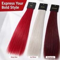Extensions de cheveux vierges européens OEM/Seamless Xo Butterfly Weft, double trame, effet peau, lisses et ondulés, toutes couleurs