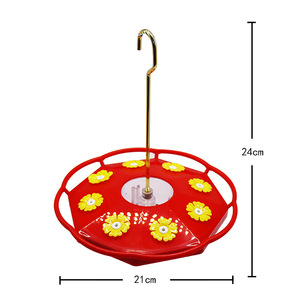 Nuovo Mangiatoia per Colibrì da Finestra con Barriera Anti-Formiche Integrata, Abbeveratoio Decorativo Colorato per Uccelli - Product Image 2