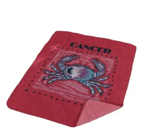 户外十二星标志癌症批发定制便携式户外防水野餐毯