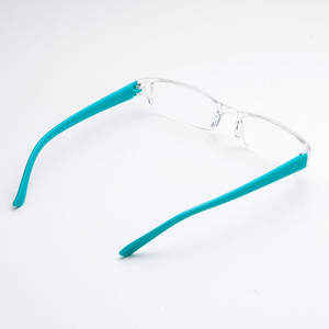 FORTE 편안한 HD 돋보기 안경, 노안 확대용 풀프레임 PC +0.75D 3.00D 무코팅 투명 렌즈 눈 보호 - Product Image 4