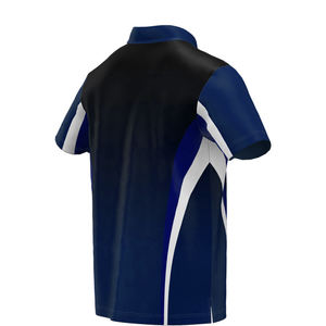 Logotipo personalizado al por mayor de fábrica para uniformes de punto de manga corta para camisas de transferencia de calor DTG Impresión digital de secado rápido - Product Image 3