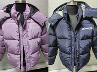 Niko Textile Wrinkle Ripstop 5mm Check Nylon Wasserdichte Daunen jacke Wind breaker Cargo Pant Wind dichter Fallschirm stoff