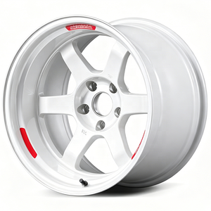 ล้อฟอร์จ RAYS <span class=keywords><strong>TE37V</strong></span>-PRO ขนาด 15-22 นิ้ว 4x100 5x114.3 สำหรับ Mazda MX-5 Toyota GR86 Nissan GT-R Honda Civic Subaru BRZ BMW G80 - Product Image 6