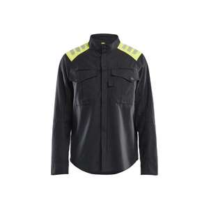 BLAKLADER - 440915129933S Surchemise inhérente Noir/Jaune haute visibilité-CHEMISES DE TRAVAIL EAN 7330509902554 - Product Image 5