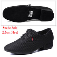 Chaussures de danse pour hommes, respirantes et confortables, en mesh, pour la danse de salon et la danse moderne, chaussures de danse latine