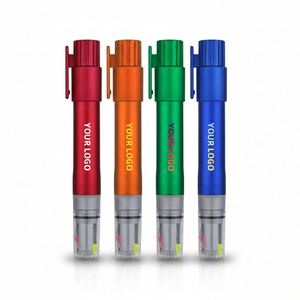 3 in 1 Large Capacity Highlighter with Customizable Logo Oblique Tips School Use Marker <b>Pen</b> for Student - Product Image 2