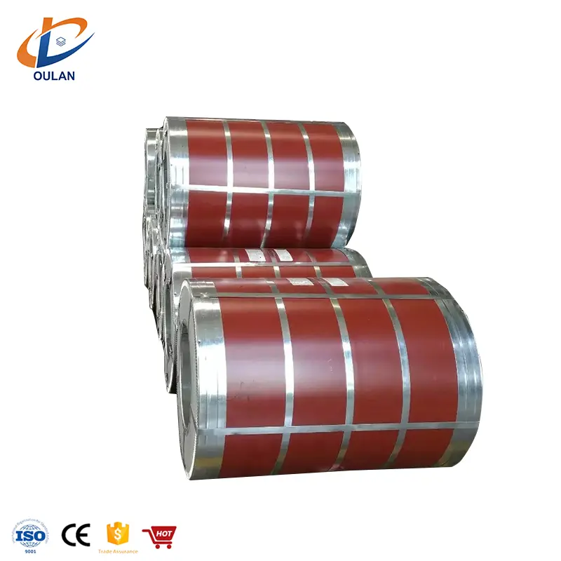 Bobina d'acciaio galvanizzata PPGI preverniciata ppgi della lamiera di coilPPGL rivestita di colore di prezzo di fabbrica di alta qualità da Shandong