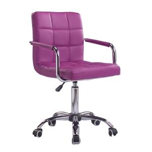 Home Computer Chair Small-sized Office Chair Adjustable Swivel Chair with <b>Backrest</b> Staff Chair Short Adjustable Stool - Product Image 5
