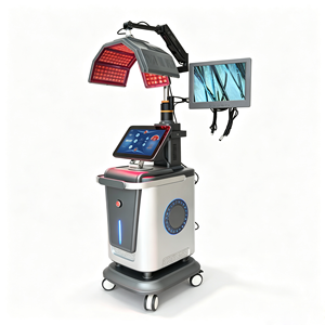 Professional Hair Loss Scalp Treatments <b>Machine</b> H2 Model ABS Material <b>Microcurrent</b> Technology for Hair Spa Regrowth - Product Image 2
