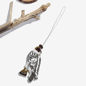 إكسسوارات وحقائب صيفية عصرية بتصميم شجرة جوز الهند والنسر الطائر من الزجاج المصنوع يدوياً، قابلة للتخصيص بالجملة - Product Image 3