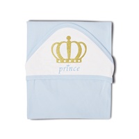 Vêtements pour bébés nouveau-nés en gros, vêtements pour garçons de 0 à 3 mois, vêtements pour tout-petits, coton biologique, coffret cadeau pour bébé avec couronne