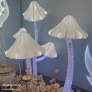 Grandes décorations de mariage modernes et élégantes en forme de champignon Aménagement spécial <span class=keywords><strong>pour</strong></span> hôtels et scènes <span class=keywords><strong>pour</strong></span> salles de mariage - Product Image 3