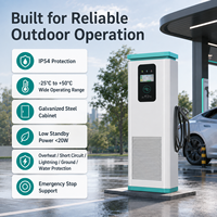 Chargeur DC pour véhicules électriques haute puissance 1000V refroidi par liquide avec pistolet unique CCS2/GB/T de 600kW pour dépôts de flottes, fournisseur OEM