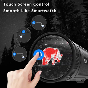 Best Selling Infrared <b>Thermal</b> Imager Night <b>Vision</b> Monocular Hunting Scope Screen Crosshair Aiming Video Recording SD Card - Product Image 4