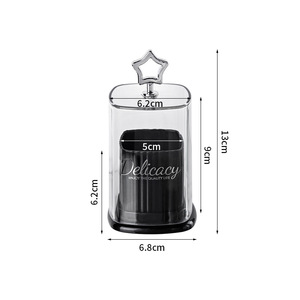 Delicacy Toothpick Holder 6.7x6.7x13.2cm Large Capacity For Home Use - Product Image 4