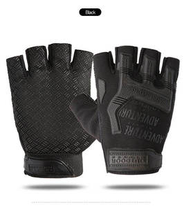 Luvas Táticas Personalizadas ZJFIT, Sem Dedos, Antiderrapantes, Respiráveis, Unissex, Para Todas as Estações, Para Tiro ao Ar Livre, Bola de Massagem - Product Image 3