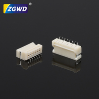 Connecteur d'alimentation automobile enfichable NHB WT100BW 1,0 mm, prise SMD pour batterie 50 V, contact en cuivre, 20 broches, IP40, alliage de zinc