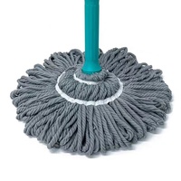 Outil de nettoyage domestique Twist Spin Floor Mop Rotatif Microfibre Mop Long Handle Auto-torsion Water Mop