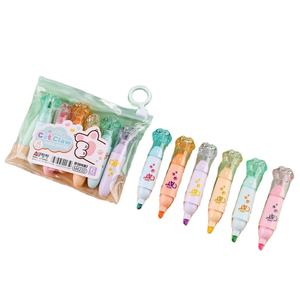 Mini resaltador de garra de gato en línea para estudiantes de escuela <span class=keywords><strong>primaria</strong></span> usan el marcador clave para recompensar pequeños <span class=keywords><strong>regalos</strong></span> para maestros. - Product Image 1