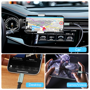 New Nylon Bện Góc Phải 2.4A Nhanh Chóng Sạc Bện Ánh Sáng Ninh Cáp 2M Cho Iphone 12 13 14 - Product Image 6