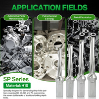 Foret U 4D SP en acier H13 de qualité supérieure, haute précision, compatible avec les plaquettes SPMG, pour le perçage indexable et le traitement d'objets complexes