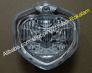 Ensemble de phares pour Yamaha <span class=keywords><strong>FZ6</strong></span> 05 06 07 08 FZ600 <span class=keywords><strong>2005</strong></span> 2006 2007 2008 Moto Phare Lentille transparente Neuf - Product Image 1