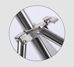 <span class=keywords><strong>Trépied</strong></span> Support de Lumière Réglable 2M en Acier Inoxydable pour Studio <span class=keywords><strong>Photo</strong></span> Vidéo Boîte à Lumière Flash Réflecteur <span class=keywords><strong>Appareil</strong></span> <span class=keywords><strong>Photo</strong></span> - Product Image 4