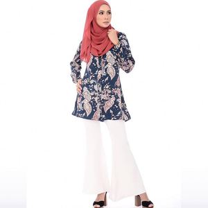 Moda moderna Tpos musulmani abbigliamento <span class=keywords><strong>coppia</strong></span> sari islamiche con camicetta abiti africani per donna - Product Image 2