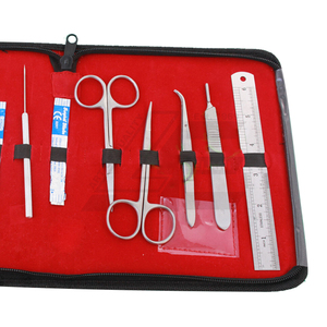 ชุดอุปกรณ์ผ่าตัดศพ 14 ชิ้น ชุดเครื่องมือช่างชีววิทยาสำหรับนักศึกษา วัสดุสแตนเลสคุณภาพดีสำหรับการผ่าตัดศพ ปี 2026 - Product Image 3