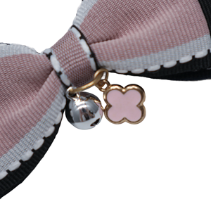 Collar de Entrenamiento para Gatos PUPE, Suave, Ajustable, con Lazo Pequeño, de Pana, Elegante, con Estampado Simple, Cierre de Hebilla Personalizado - Product Image 5