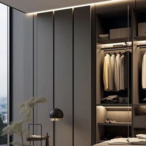 <span class=keywords><strong>Dressing</strong></span> ouvert contemporain autoportant <span class=keywords><strong>avec</strong></span> portes en MDF pour <span class=keywords><strong>chambre</strong></span> à coucher et villa - Product Image 5