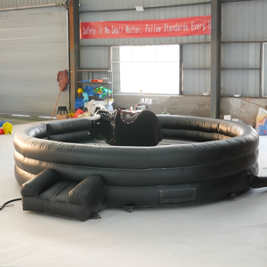 Machine de combat de taureau gonflable espagnole pour adultes, jeu de taureau mécanique de style cowboy, machine de taureau mécanique à vendre - Product Image 1