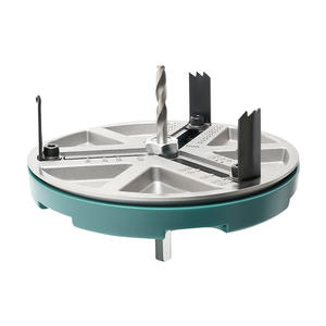 Scie cloche multifonctionnelle réglable de 45 à 130 mm pour le travail du bois, perçage de trous dans les panneaux de bois, les plaques de plâtre, le plastique et les tôles d'aluminium - Product Image 4