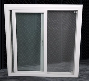 หน้าต่างบานเลื่อน UPVC แบบติดตั้งสไตล์อเมริกัน คุณสมบัติกันเสียง ดีไซน์มินิมอล สำหรับระเบียงแบบปิด - Product Image 6