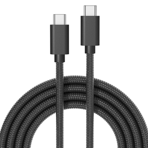 Câble de données USB 2.0 C vers C de haute qualité, tressé en nylon, 1M 2M, avec gaine <span class=keywords><strong>TPE</strong></span> et conducteurs en cuivre étamé, pour imprimante et appareil photo - Product Image 2